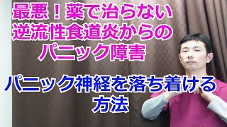 『安定剤』なぜ逆流性食道炎はパニック障害を併発しやすい『仙台　オステオパシー』