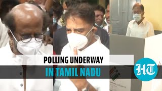 Tamil Nadu Assembly polls: Rajinikanth, Kamal Haasan cast their votes in Chennai