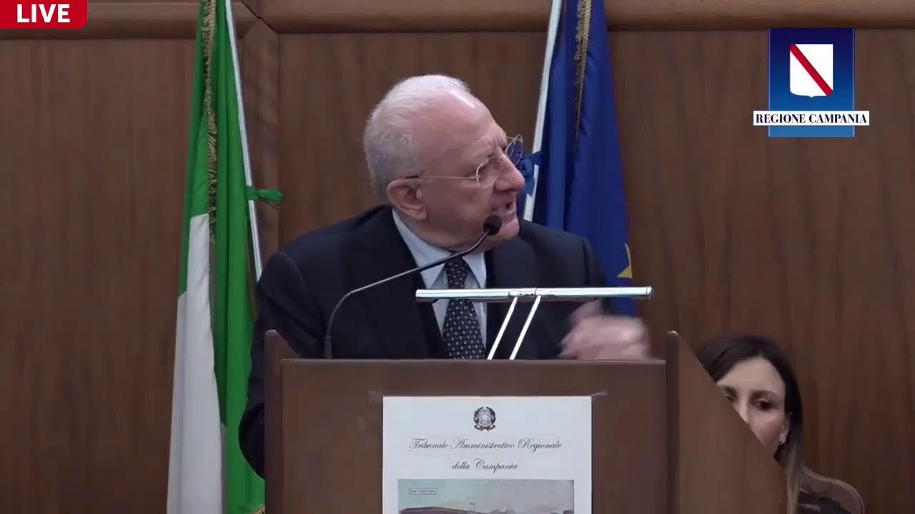 Inaugurazione Dell'anno Giudiziario Del TAR Campania - YouTube