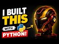 🦾 I Built Iron Man's Mask Using Python 🤯 | Python Project #shorts