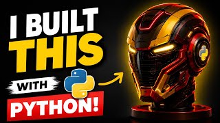 🦾 I Built Iron Man's Mask Using Python 🤯 | Python Project #shorts