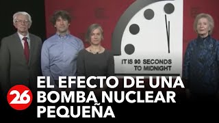 ¿Cómo sería el efecto de una bomba nuclear pequeña? | #26Gobal