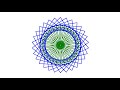 Simple Python Turtle Graphic and Code: Spirograph 5