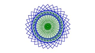 Simple Python Turtle Graphic and Code: Spirograph 5