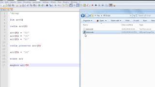 VB Script - Arrays