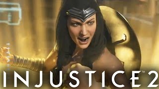 Injustice 2: Wonder Woman Gameplay Breakdown With New Gear & Abilities! (Injustice Gods Among Us 2)