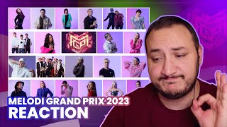 Melodi Grand Prix 2023 Reaction! / #MGP2023 #Eurovision2023 Norway 🇳🇴