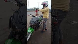 Kawasaki z250 look 😍 II Dankuni toll plaza #short#short _ biker boy Alfaj