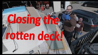 Episode 20.4 Rotten deck re-build huge lamination job