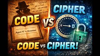 Code vs Cipher Explained: From Caesar Cipher to Modern Encryption (XOR Secrets)