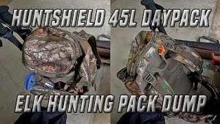 How I Packed my Hunting 45L Daypack | Huntshield Pursuit Canadian Tire Gear Review