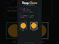 Deep Cloning Objects in JavaScript