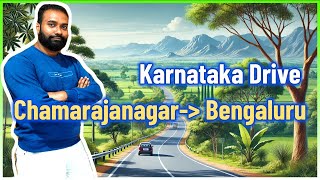 🌧️🚗 Scenic Road Trip: Chamarajanagar to Bengaluru | 2024 | Kollegala | Maddur | Tumkur Rd - IKEA🚗🌧️