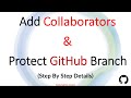 #8 How to Add Collaborator to Repository in GitHub? | Importance Of GitHub Branch Protection Rules