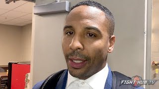 ANDRE WARD HAS QUESTIONS OVER CANELO VS KOVALEV "IF IT GOES PAST 6 I LIKE CANELO!"