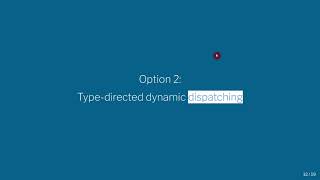 CS450 S21 30 01 Dynamic dispatching