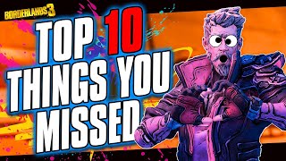 TOP 10 Things You Might Have Missed in Borderlands 3