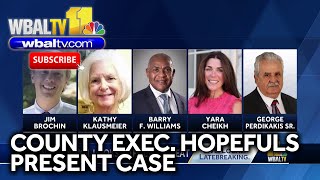 County executive candidates present case for seat