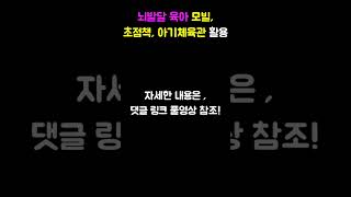 뇌빌달육아 - 15 : 아기 모빌, 초점책, 아기체육관을 가지고 아기와 노는 방법