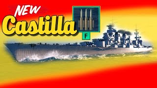 *NEW* Spannish TIER 10 Cruiser Castilla || World of Warships