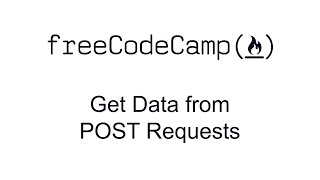 Get Data from POST Requests - Basic Node and Express - Free Code Camp