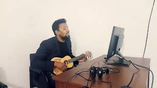 মন হারালেও মনের মানুষ হারায়না Bappa Mazumder|| Ruhul Amin Hridoy || Ukulele Cover