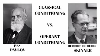 Classical Conditioning vs. Operant Conditioning -Psychology-