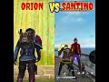 ORION VS SANTINO ⚡ ABLITI TEST (GRENA FREE FIRE) Shorts