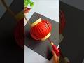 DIY paper Lantern 😱😍 || Festive Decor ideas #shorts #diy #craft #viral #ideas #festival #handmade