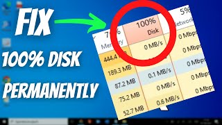 [SOLVED] 100% DISK USAGE Windows 10 FIX [Easy Tutorial]