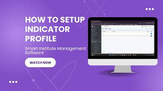 How to Setup Indicator Profile in Exam Module in Smart Institute Management Software.