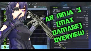 Sword Art Online: Fatal Bullet- Ar Ninja 3 [Max Damage Build] Overview