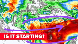 The South Is Turning Wet… Is El Niño Already Showing Up?