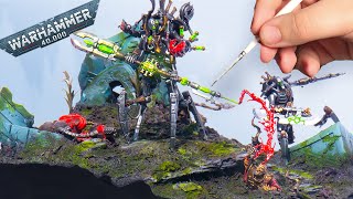 My Last Warhammer Necron Diorama Build!