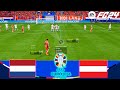 🔴LIVE - Netherlands vs. Austria | UEFA EURO 2024 Group Stage Match | PS5™ [4K60 USA] FC 24