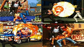 KOF 98：草薙京“升龙”VS各种大招，不但帅而且狠