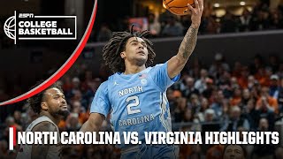 DEFENSIVE SHOWDOWN 🔥 North Carolina Tar Heels vs. Virginia Cavaliers |  Game Hig