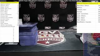 GV Sports Cards Live Box Soccer Breaks | #liveboxbreaks #groupbreaks #sportscards #boxbreak