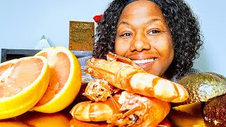 TIGER SHRIMP MUKBANG| Let's Chat