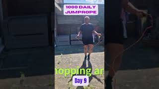 Jump Rope for Transformation journey, DAY 9 #shorts