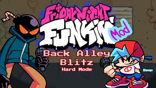 Friday Night Funkin' (Mod) -  Back Alley Blitz | Whitty blows a fuse