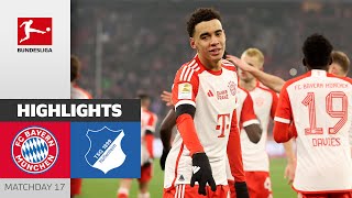 FC Bayern München - TSG Hoffenheim 3-0 | Highlights | Matchday 17 – Bundesliga 2023/24