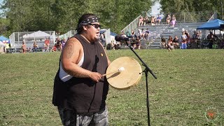 Nathan 'Rikishi' Pelly a.k.a. Big Daddy - Hand Drum @ Rama Powwow 2019 - HQ audio