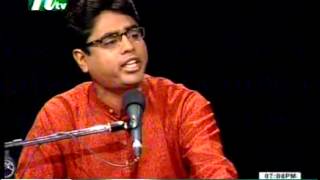 Sondha maloti jobe fulo bone jhure ,Nazrul sangeet by Bizon mistry Baje Ebong Bajao 18 04 2012