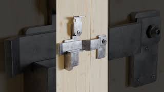 Automatic latch door lock creative idea #shorts #lock