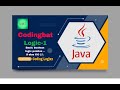 Coding bat Java Logic-1 (cigarparty) || Basic boolean logic puzzles -- if else && || !.
