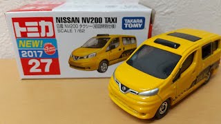 トミカ No.27 日産 NV200 タクシー(初回特別仕様)