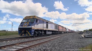 EL60, CLF4 \u0026 EL62 Leading 7922V SCT / SBR Dooen Container Train (11/10/2021) - PoathTV Railways