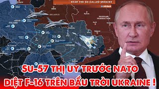 Su-57 diệt F-16, phá nát đội hình chiến đấu cơ Ukraine ! - 5P Kiến Thức