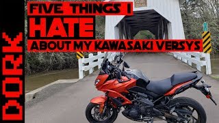 Five Things I HATE About My Kawasaki Versys 650: A One-Sided Kawasaki Versys Review